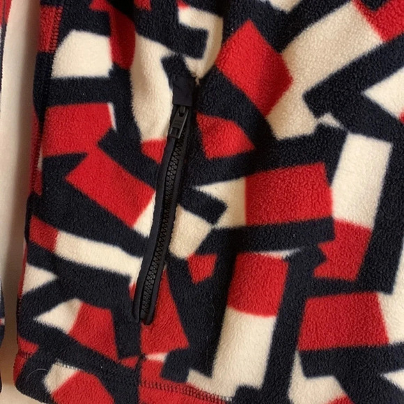 Tommy Hilfiger Tommy Jeans Sport Tech Denim Men's Cozy Rare 1/4 zip Fleece - Picture 3 of 15